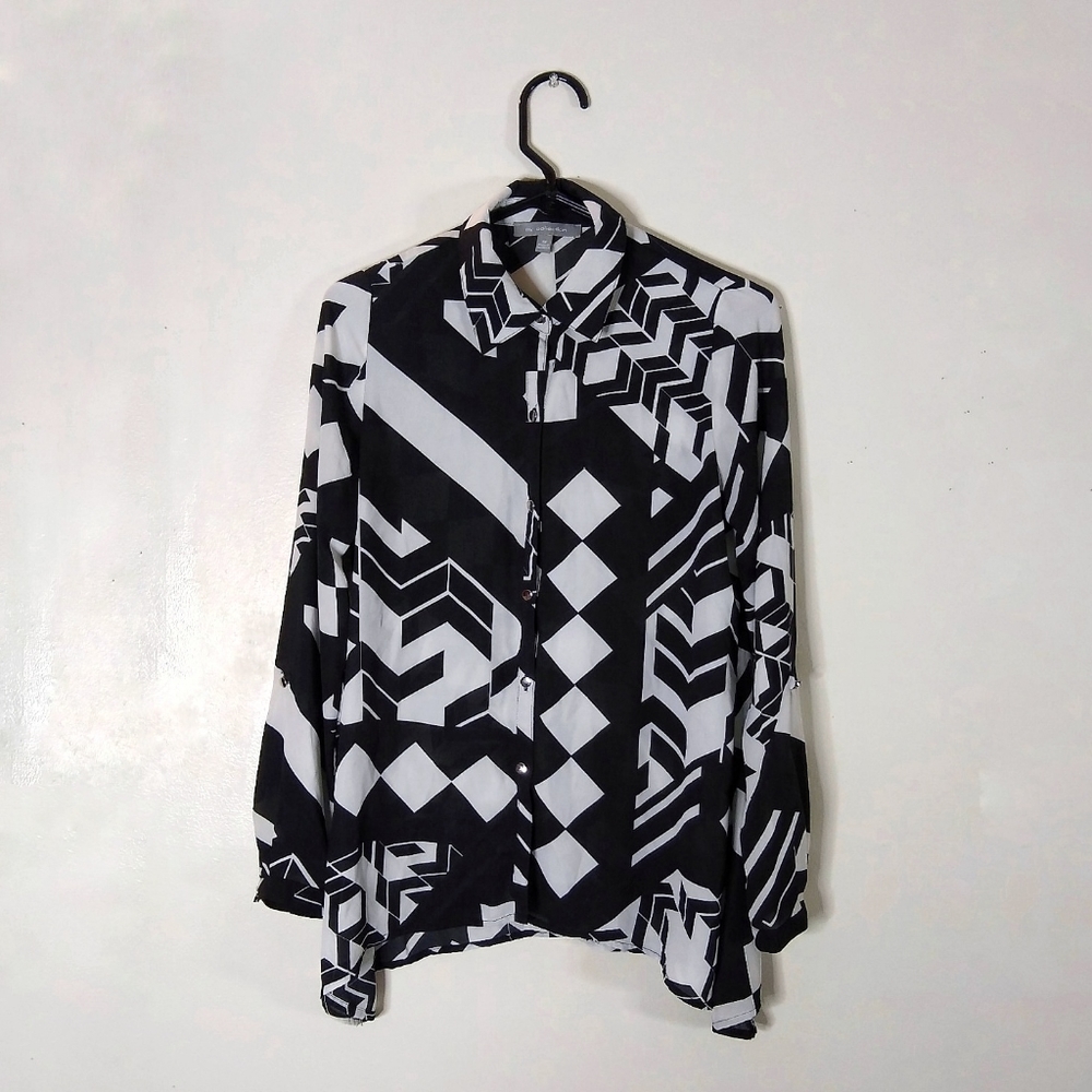 XS NY Collection Polyester Cute Women's Blouse